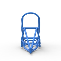 Frame of old school Front engine dragster V6 Scale 1:25 - Thumbnail 11