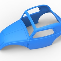 Shell of Vintage front engine dragster Version 5 Scale 1:25 - Thumbnail 3