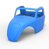 Shell of Vintage front engine dragster Version 5 Scale 1:25 - Thumbnail 4