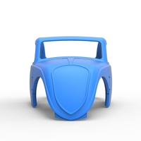 Shell of Vintage front engine dragster Version 5 Scale 1:25 - Thumbnail 5