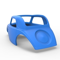 Shell of Vintage front engine dragster Version 5 Scale 1:25 - Thumbnail 11