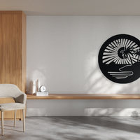 Tropical Beach Sunset Wall Art - Thumbnail 2