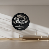 Tropical Beach Sunset Wall Art - Thumbnail 5