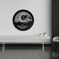 Tropical Beach Sunset Wall Art - Thumbnail 6