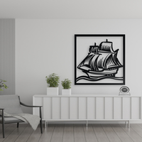 Vintage Sailing Ship Wall Art - Thumbnail 1