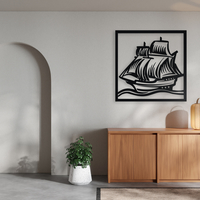 Vintage Sailing Ship Wall Art - Thumbnail 3