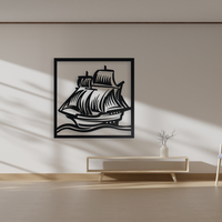 Vintage Sailing Ship Wall Art - Thumbnail 5