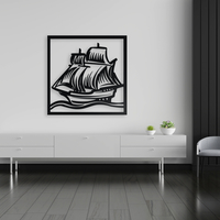 Vintage Sailing Ship Wall Art - Thumbnail 6