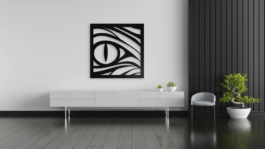 Tiger Eye Wall Art
