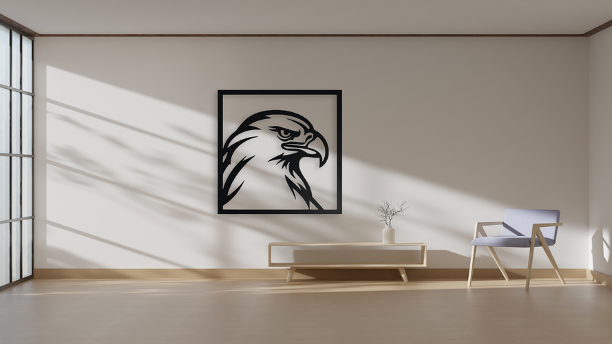 Eagle Head Wall Art