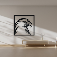 Eagle Head Wall Art - Thumbnail 5