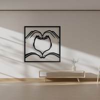 Heart Hands Wall Art - Thumbnail 5