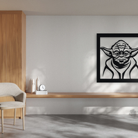 Yoda Wall Art Decor - Thumbnail 2