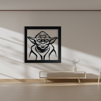 Yoda Wall Art Decor - Thumbnail 5