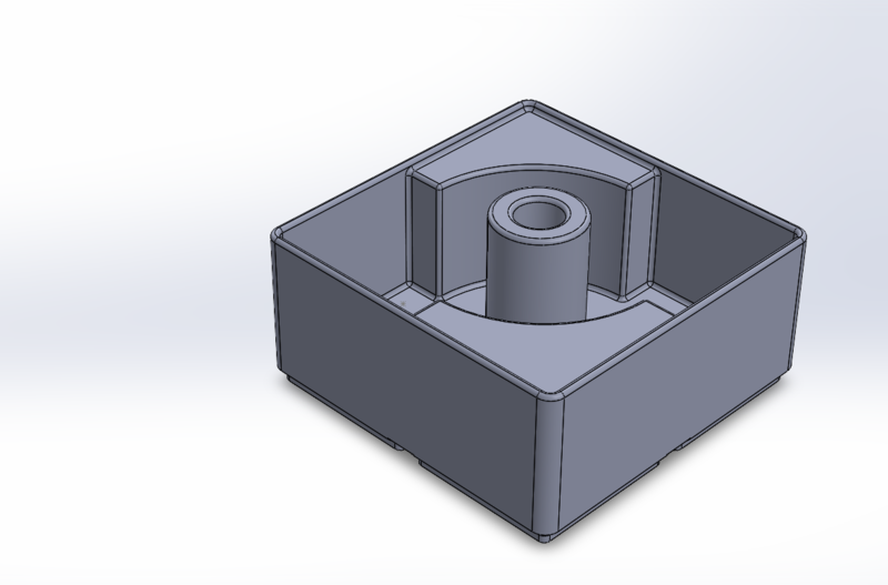 Gridfinity 4x4 Teflon Tape Holder – Stacked Dual Roll
