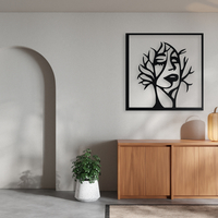 Woman Tree Face Wall Art - Thumbnail 3