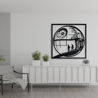 Star Wars Abbey Road Mashup Wall Art - Thumbnail 1