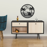 Tropical Beach Sunset Wall Art - Thumbnail 4