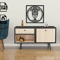 Tribal Tree Spirit Mask Wall Art - Thumbnail 4