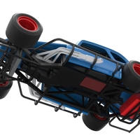 Vintage Asphalt Modified stock car V5 Scale 1:25 - Thumbnail 3