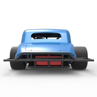 Vintage Asphalt Modified stock car V5 Scale 1:25 - Thumbnail 16