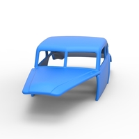 Shell of Vintage Asphalt Modified stock car V4 Scale 1:25 - Thumbnail 4