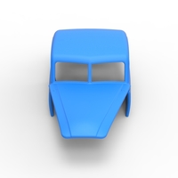 Shell of Vintage Asphalt Modified stock car V4 Scale 1:25 - Thumbnail 6