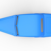 Shell of Vintage Asphalt Modified stock car V4 Scale 1:25 - Thumbnail 9