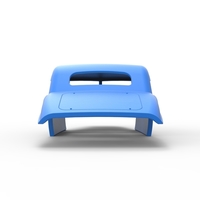 Shell of Vintage Asphalt Modified stock car V4 Scale 1:25 - Thumbnail 12