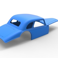 Shell of Vintage Asphalt Modified stock car V4 Scale 1:25 - Thumbnail 14