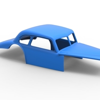 Shell of Vintage Asphalt Modified stock car V4 Scale 1:25 - Thumbnail 15