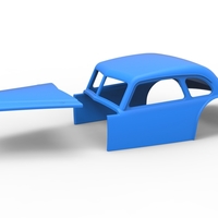 Shell of Vintage Asphalt Modified stock car V4 Scale 1:25 - Thumbnail 16