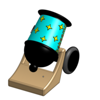 cannon pen holder - Thumbnail 1