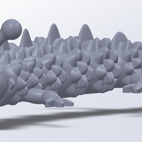 Print-in-place Articulating Creature - Thumbnail 2