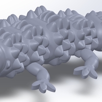 Print-in-place Articulating Creature - Thumbnail 3