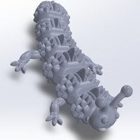 Print-in-place Articulating Creature - Thumbnail 4