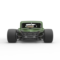 Vintage Asphalt Modified stock car V7 Scale 1:25 - Thumbnail 7