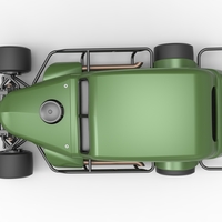 Vintage Asphalt Modified stock car V7 Scale 1:25 - Thumbnail 11