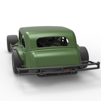 Vintage Asphalt Modified stock car V7 Scale 1:25 - Thumbnail 14