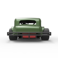 Vintage Asphalt Modified stock car V7 Scale 1:25 - Thumbnail 16