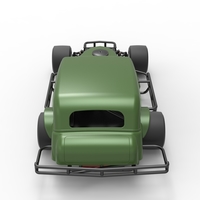 Vintage Asphalt Modified stock car V7 Scale 1:25 - Thumbnail 17