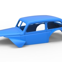 Shell of Vintage Asphalt Modified stock car V5 Scale 1:25 - Thumbnail 1