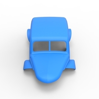 Shell of Vintage Asphalt Modified stock car V5 Scale 1:25 - Thumbnail 6