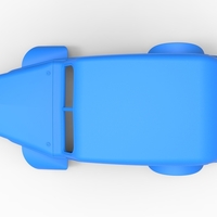 Shell of Vintage Asphalt Modified stock car V5 Scale 1:25 - Thumbnail 9