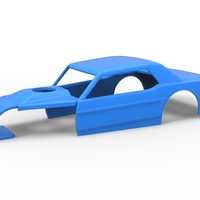 Shell of Vintage Asphalt Modified stock car V6 Scale 1:25 - Thumbnail 1