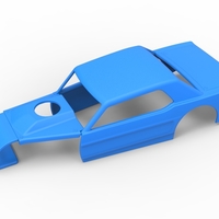 Shell of Vintage Asphalt Modified stock car V6 Scale 1:25 - Thumbnail 2