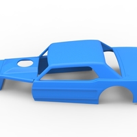 Shell of Vintage Asphalt Modified stock car V6 Scale 1:25 - Thumbnail 8