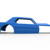 Shell of Vintage Asphalt Modified stock car V6 Scale 1:25 - Thumbnail 16