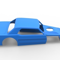 Shell of Vintage Asphalt Modified stock car V6 Scale 1:25 - Thumbnail 17