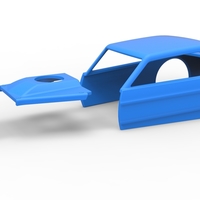 Shell of Vintage Asphalt Modified stock car V6 Scale 1:25 - Thumbnail 20